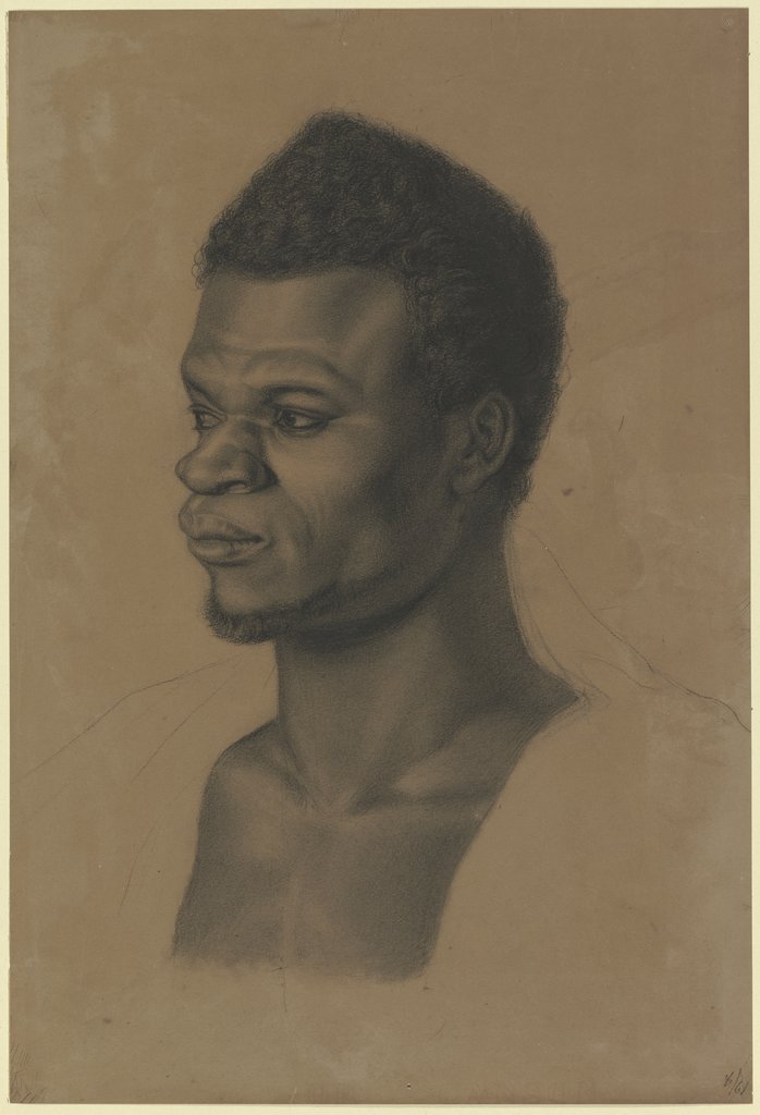 Head of a black man, Louis Eysen