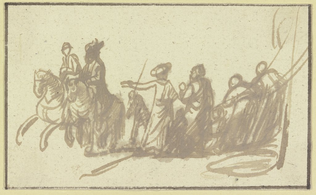 Small figure study, Hendrik Goudt