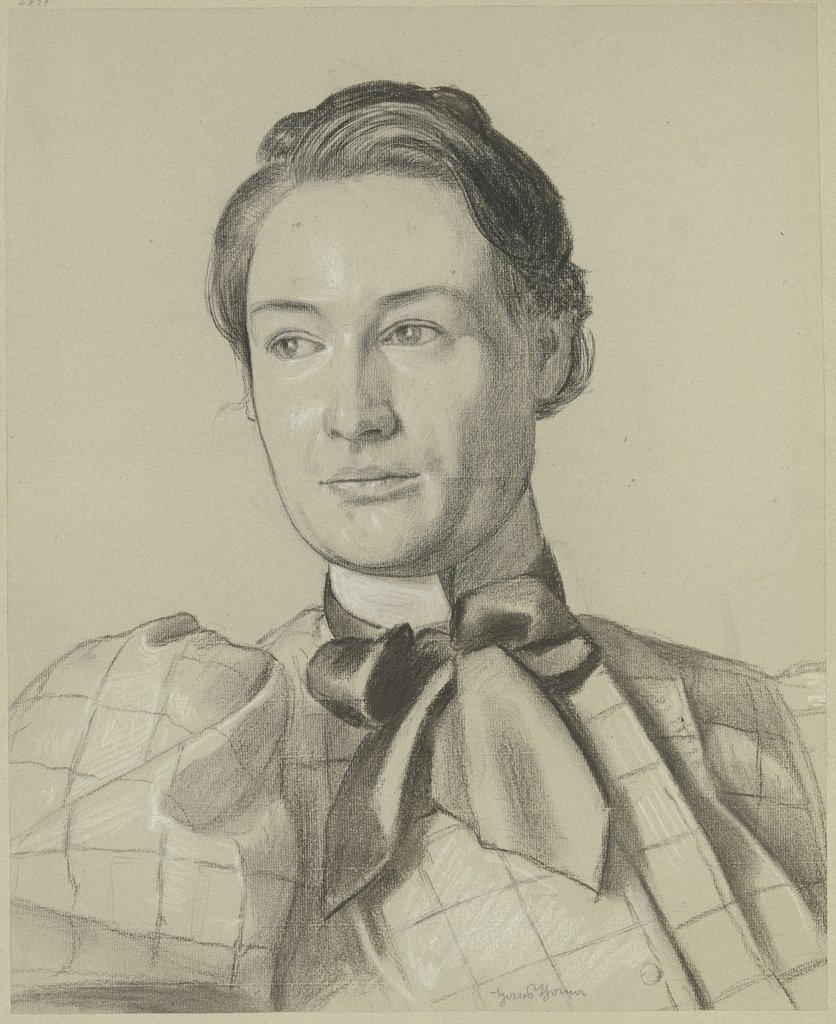 Bildnis Sofie Küchler, Hans Thoma