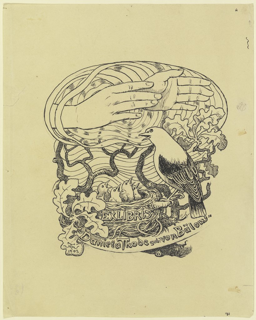 Exlibris Daniela Thode, Hans Thoma