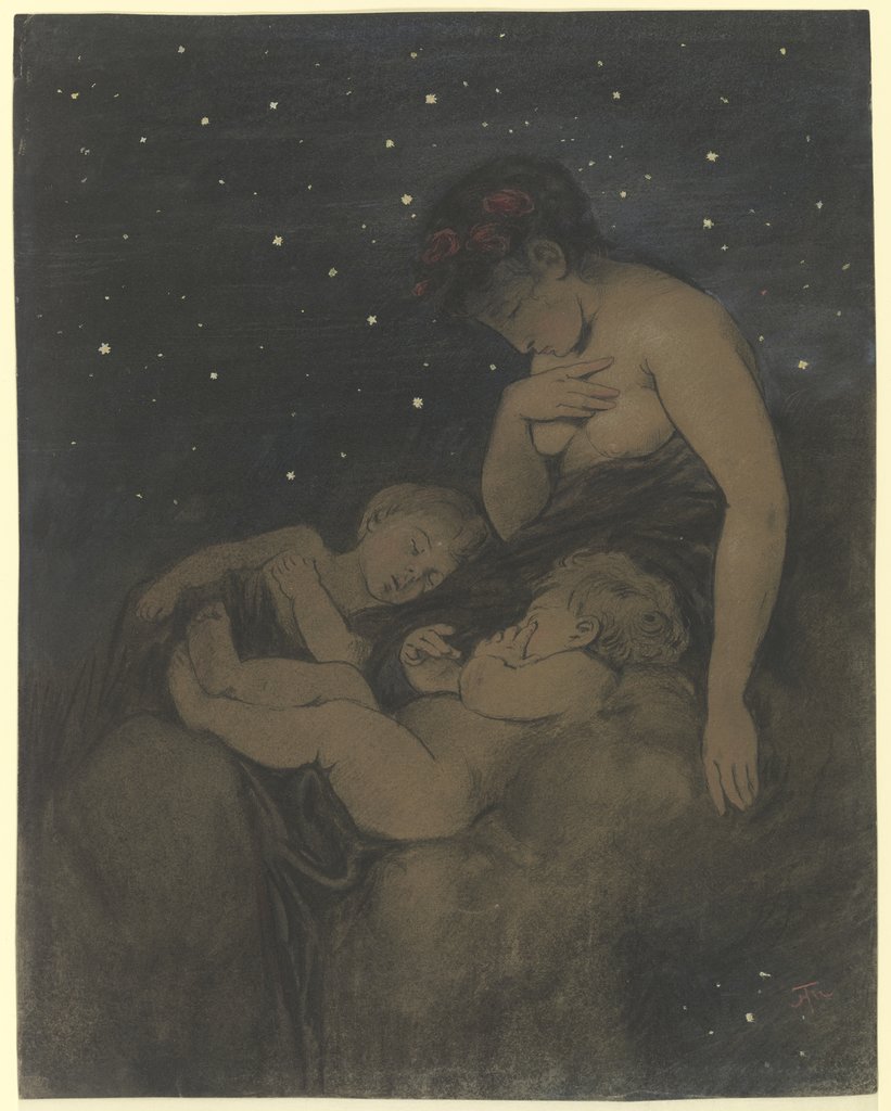 The Night, Hans Thoma