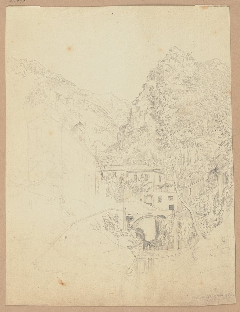 Teilansicht von Amalfi, Johannes Thomas