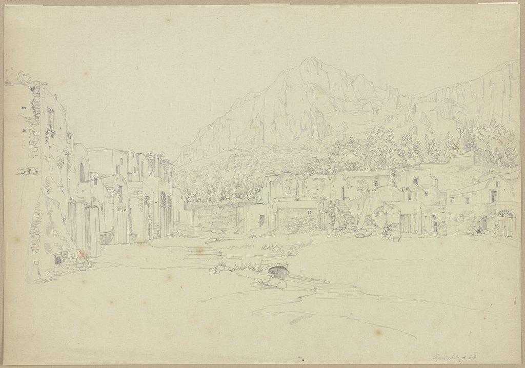 Square in Capri, Johannes Thomas