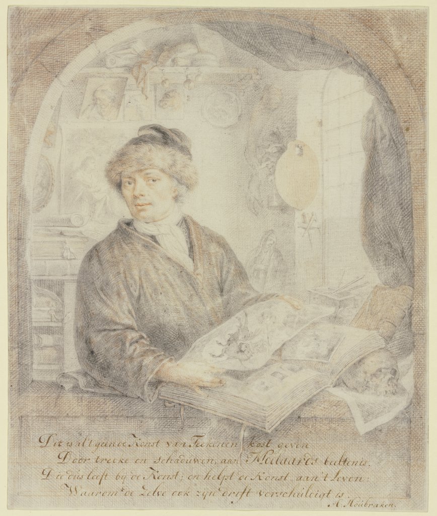 Bildnis des Kunsthändlers Jacob Moelaert, Arnold Houbraken