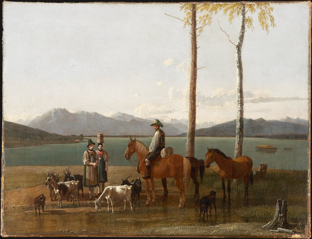 Morgen am Tegernsee, Wilhelm von Kobell