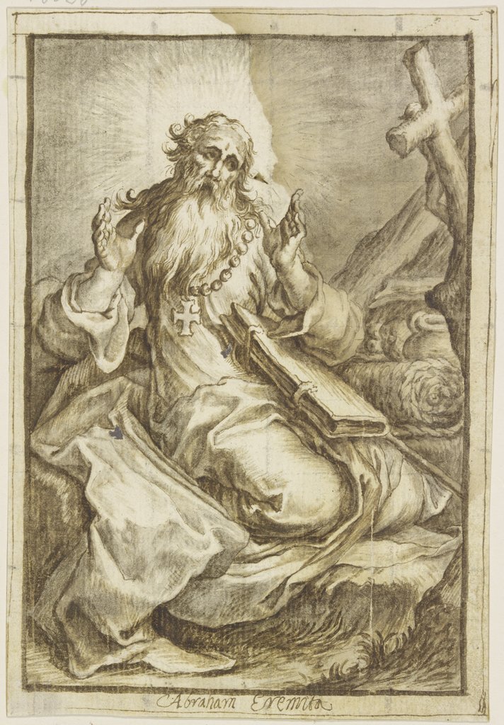 Heiliger Antonius Eremita, Hendrick Goltzius;   ?