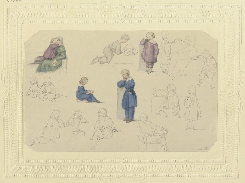 Study sheet: Children, Marie Ellenrieder