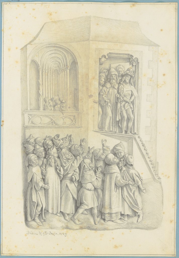 Ecce homo, German, 19th century