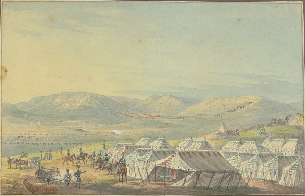 Encampment, German, 19th century