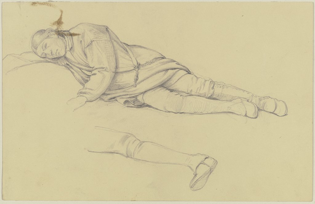 Sleeping farmer, Jakob Becker