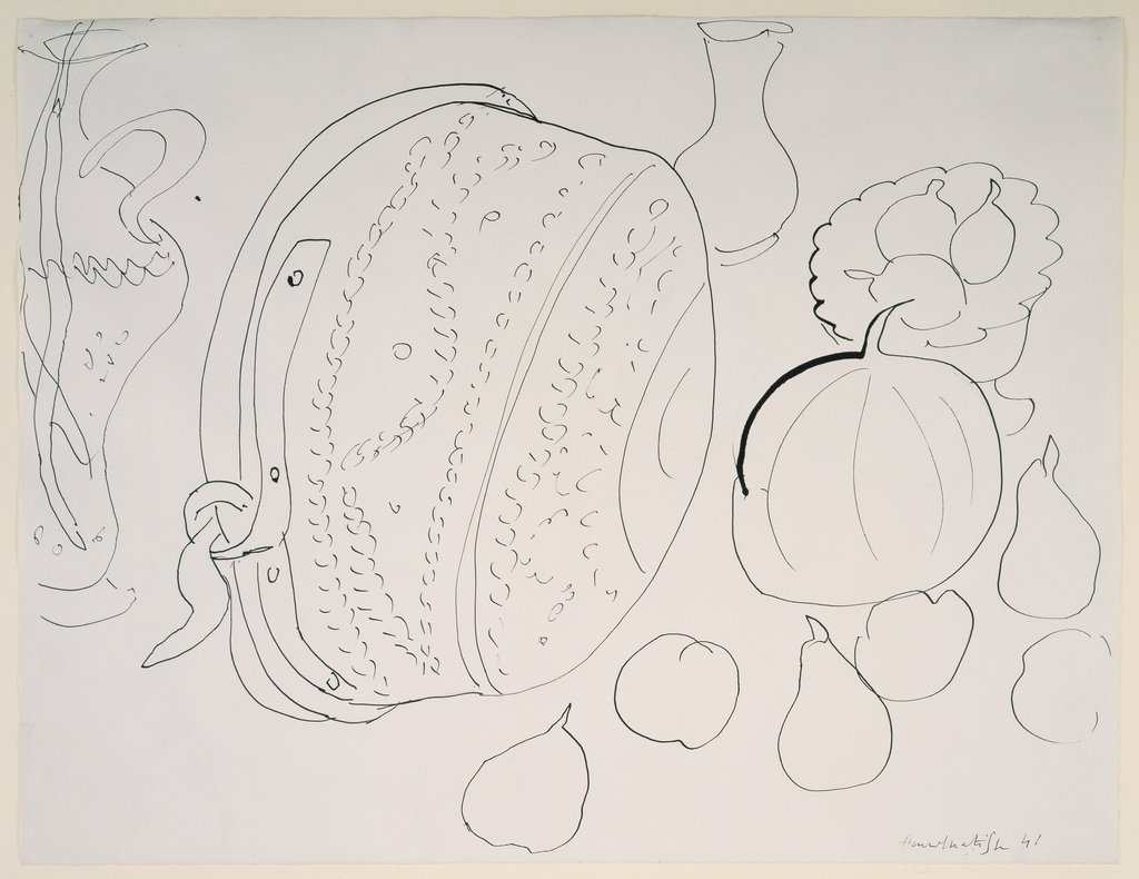 Nature morte (Stillleben mit Kupferkessel), Henri Matisse