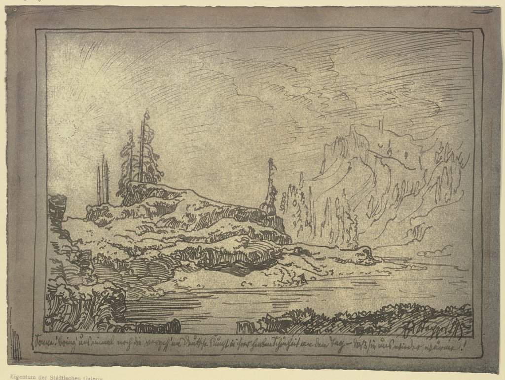 Hochgebirgslandschaft, Edmund Steppes