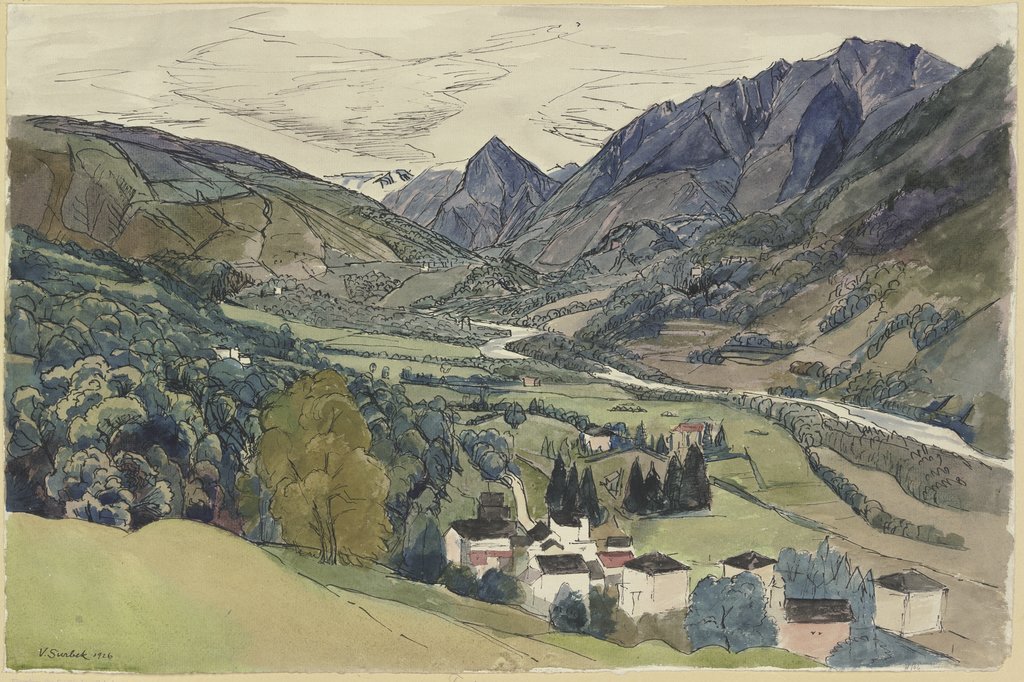 Tessin, Victor Surbek