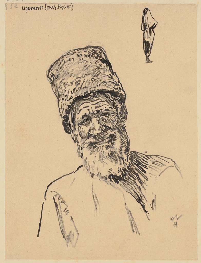 Russian fisherman, Heinrich Vogeler