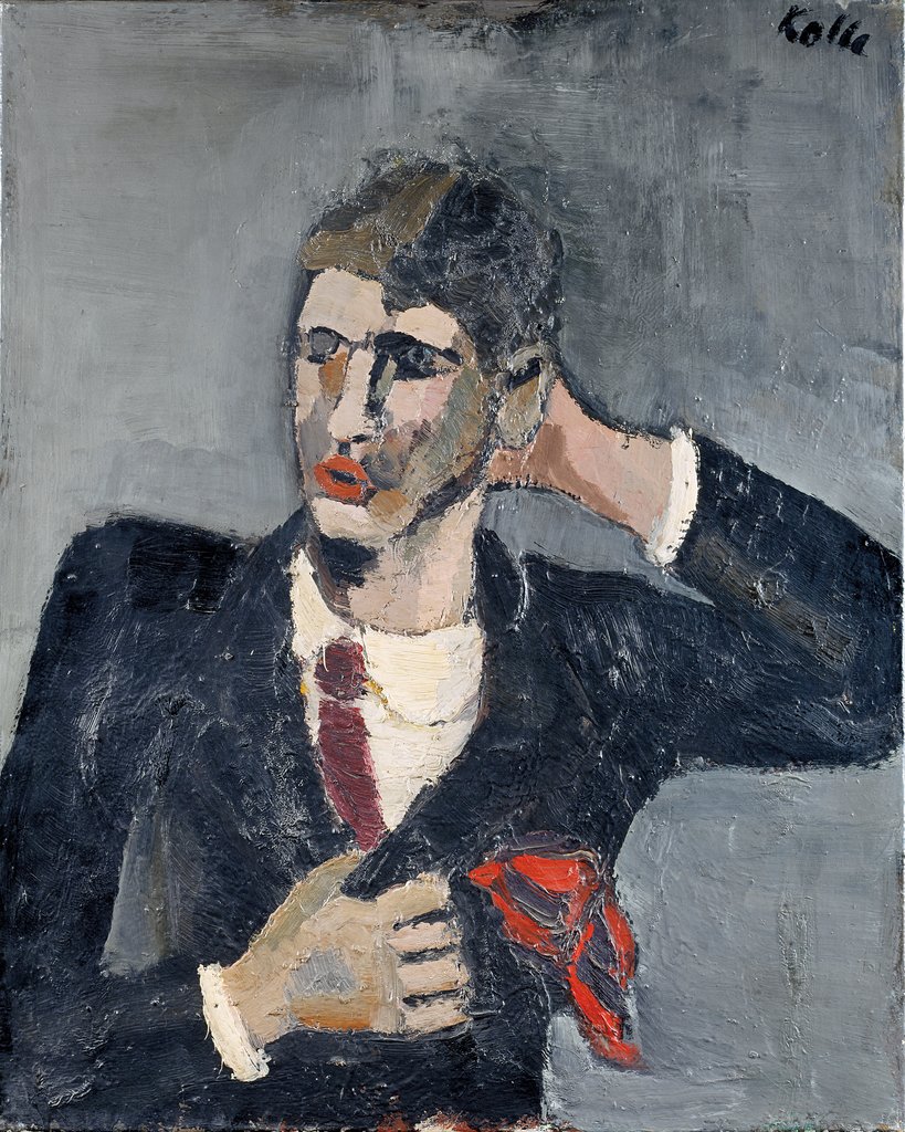 Self-portrait, Helmut Kolle