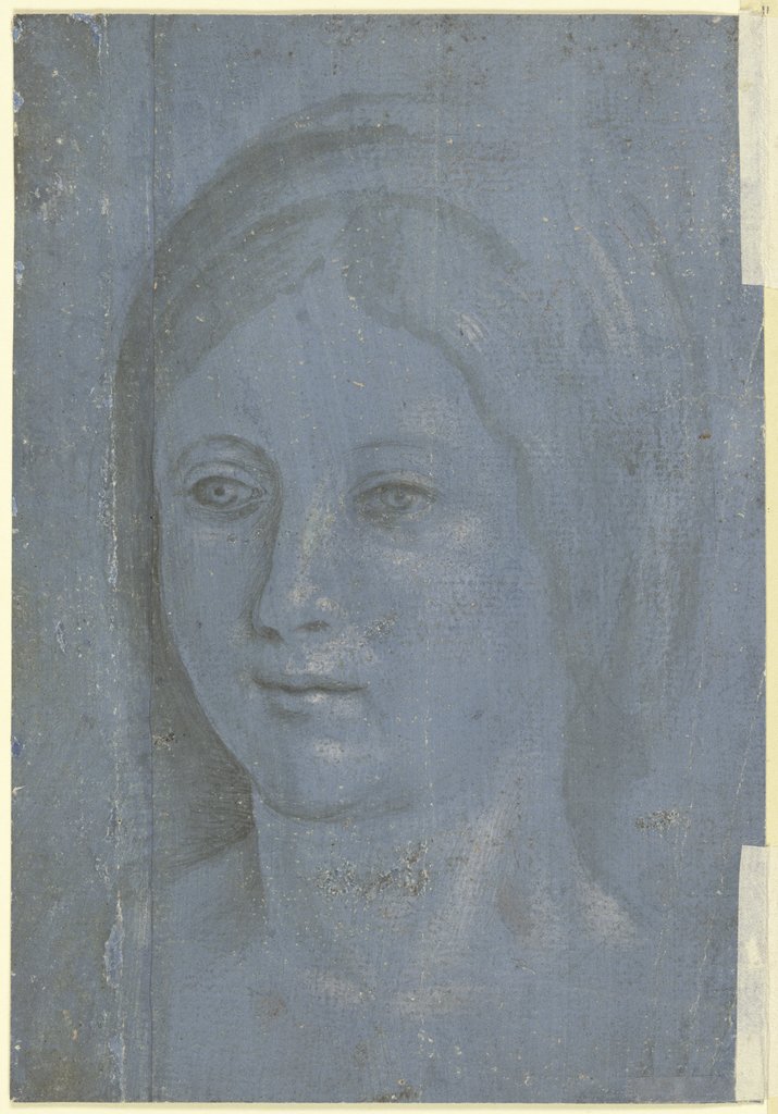 Woman's head from the front, Italian, 16th century