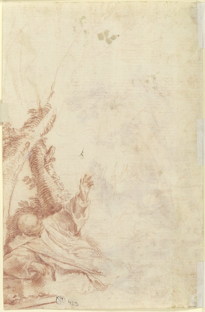 Vision of Saint Bruno, Pier Francesco Mola