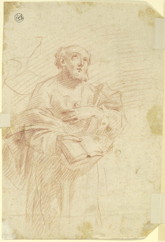 Standing monk with book, Innocenzo da Imola;   ?