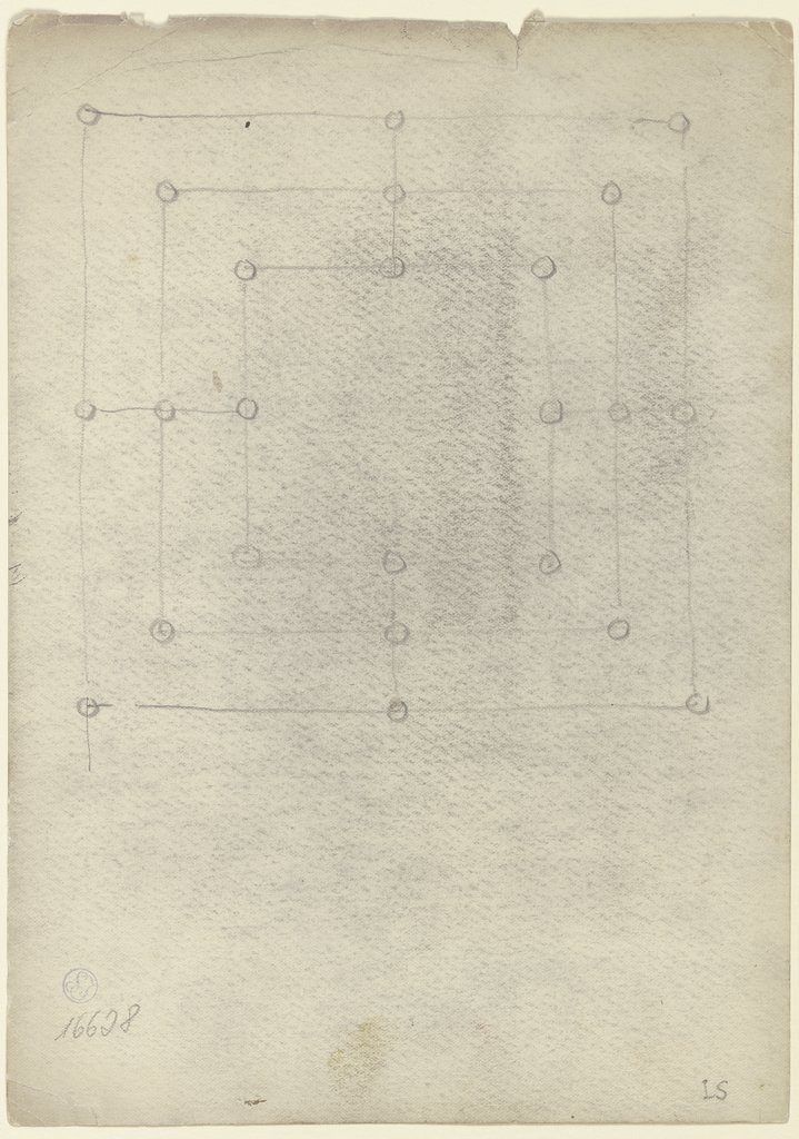 Mühlespiel, Otto Scholderer