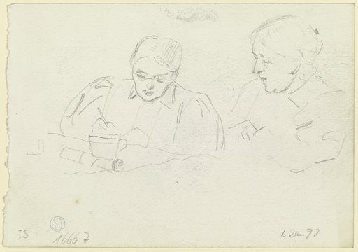 Luise Scholderer, Otto Scholderer