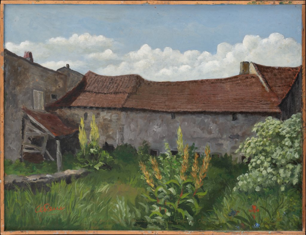 Garten des "Maison de Claude Gellée à Chamagne", Willy Reue