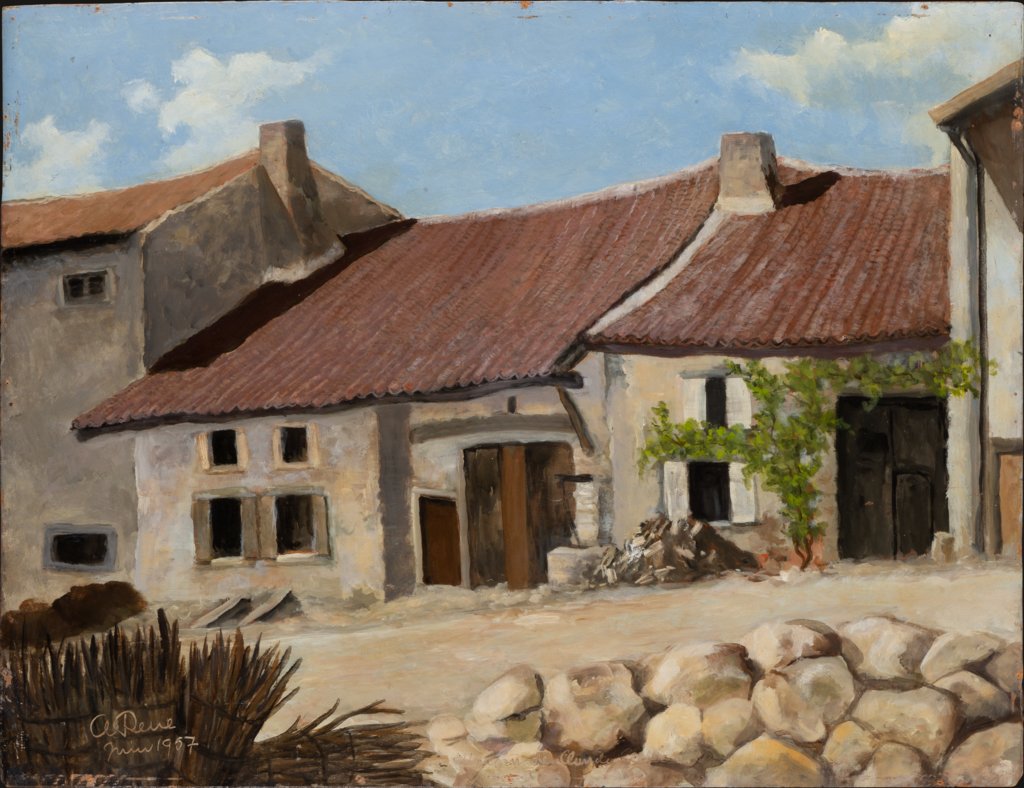 "La Maison de Claude Gellée à Chamagne", Willy Reue