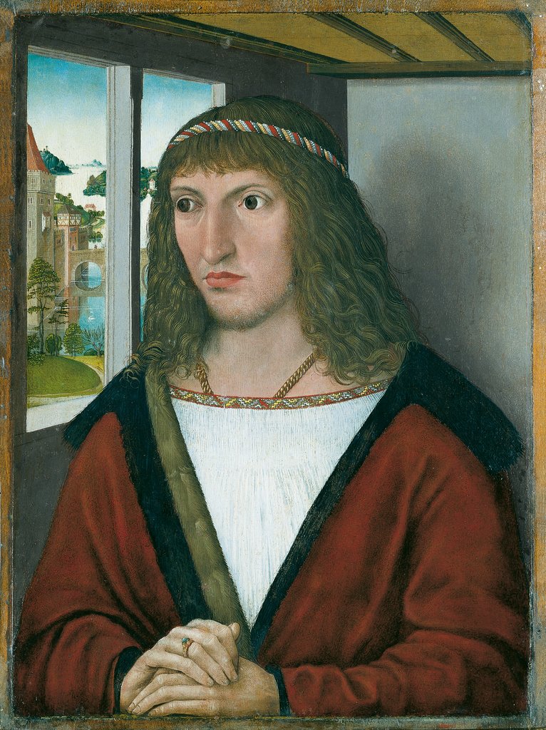 Portrait of the Younger Elector Frederick the Wise of Saxony, Nuremberg Master around 1490