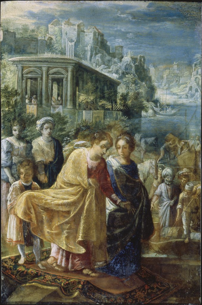 Die Einschiffung der Helena, Adam Elsheimer