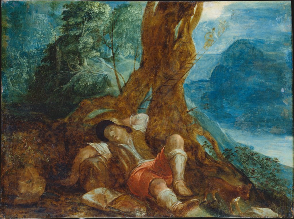 Jakobs Traum von der Himmelsleiter, Adam Elsheimer