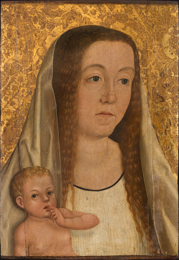 Female Saint with Child, Swabian Master around 1500