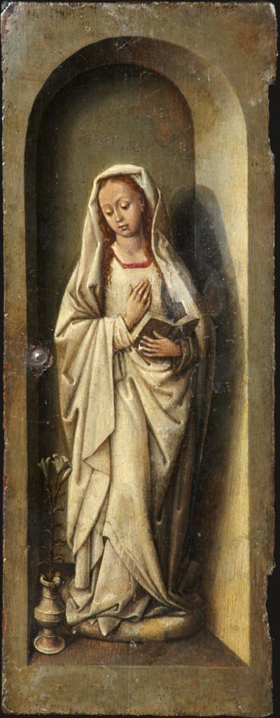 Virgin of the Annunciation, Bruges (?) Master ca. 1485/90