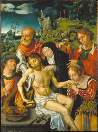 Beweinung Christi, Joos van Cleve