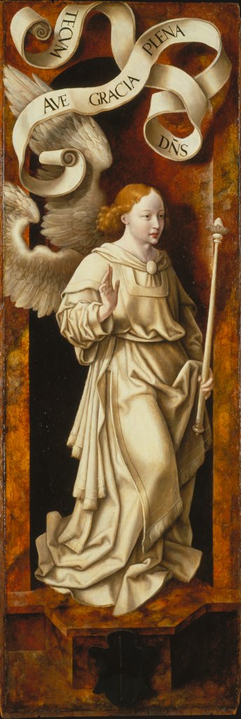 Angel of the Annunciation, Joos van Cleve