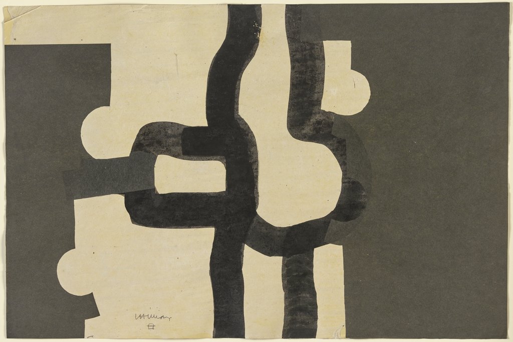 Collage Black, Eduardo Chillida