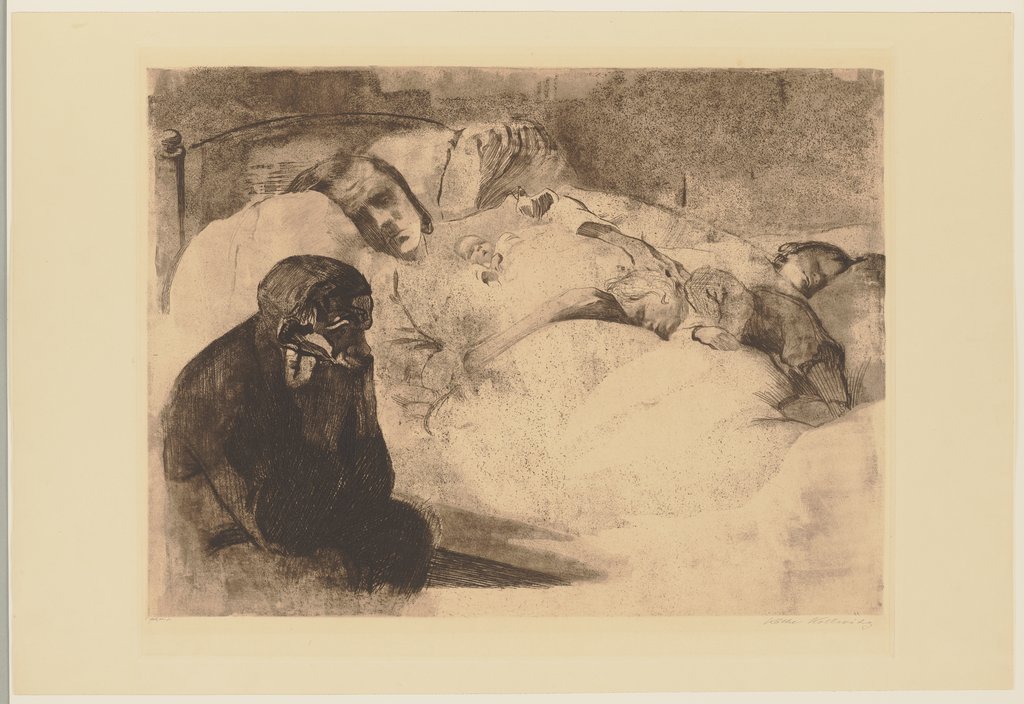 Unemployment, Käthe Kollwitz