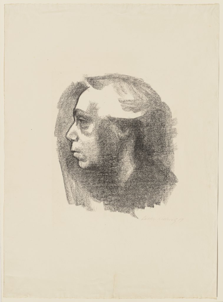 Selbstbildnis, Käthe Kollwitz