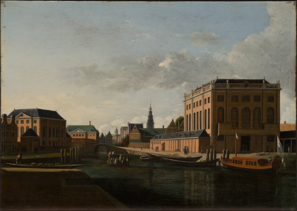 Die beiden Synagogen in Amsterdam, Gerrit Adriaensz. Berckheyde