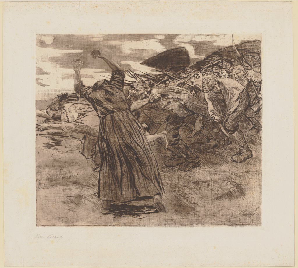 Charge, Käthe Kollwitz