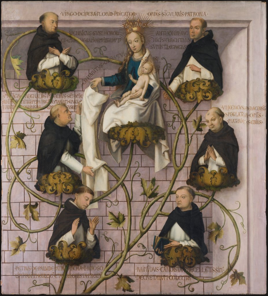 Lineage of the Dominican Order, Hans Holbein the Elder