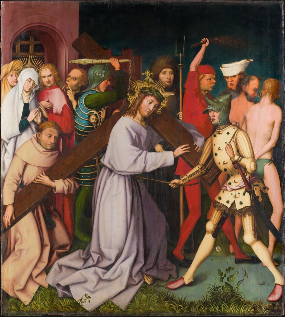 Bearing of the Cross, (Entombment Destroyed), Hans Holbein the Elder