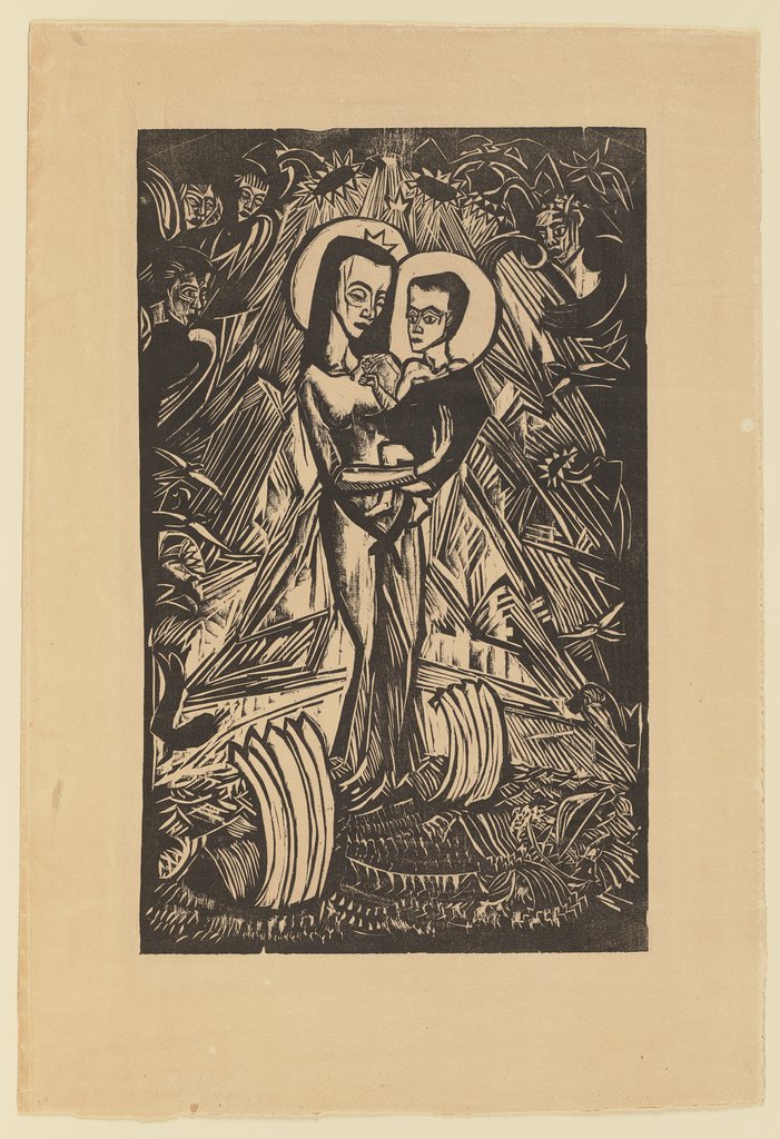 Madonna von Ostende, Erich Heckel