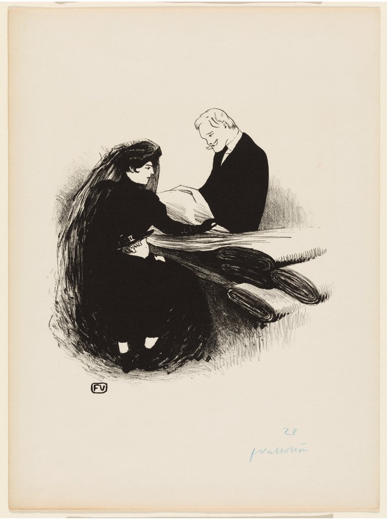 Dernière Nouveauté, Félix Vallotton