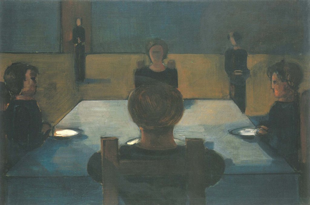 Dinner Party, Oskar Schlemmer