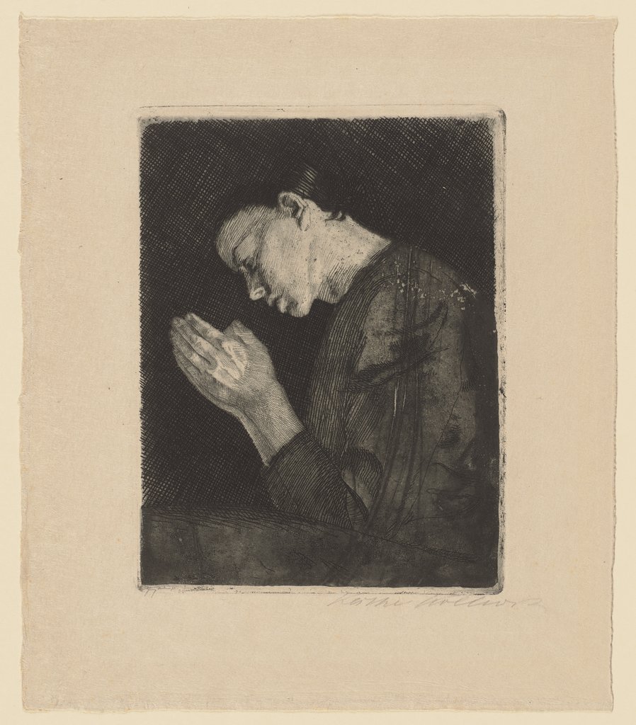 Betendes Mädchen, Käthe Kollwitz