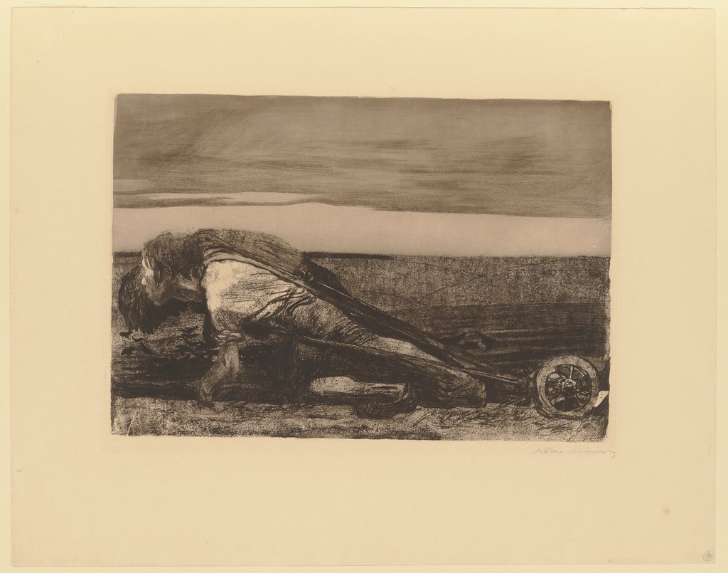 The Ploughmen, Käthe Kollwitz