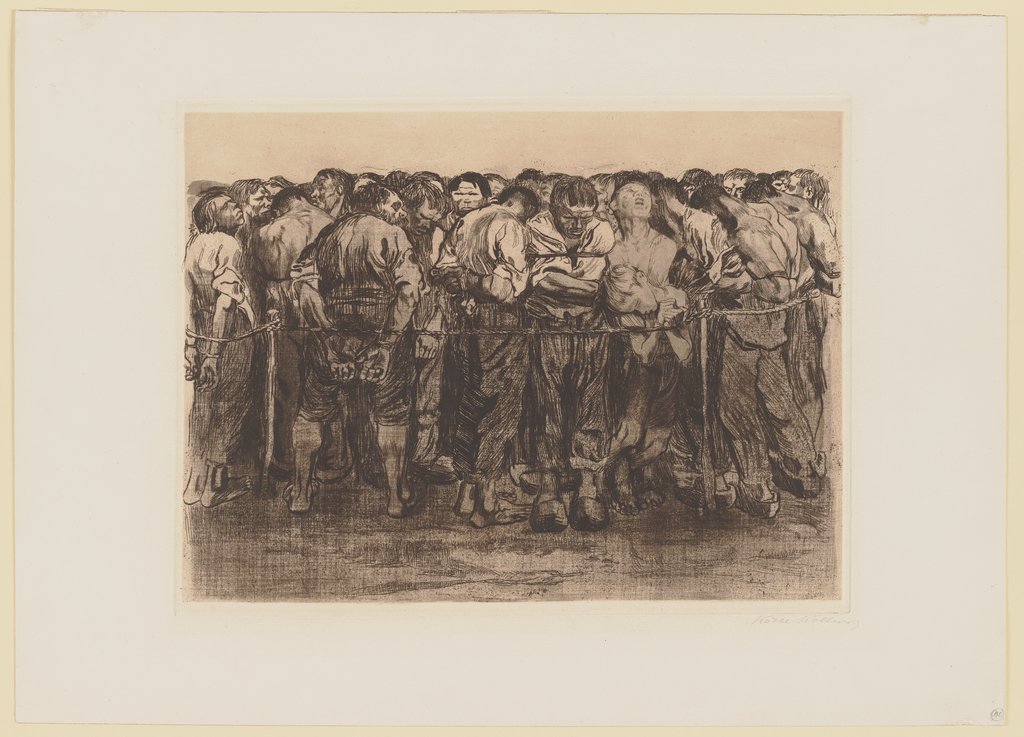 The Prisoners, Käthe Kollwitz