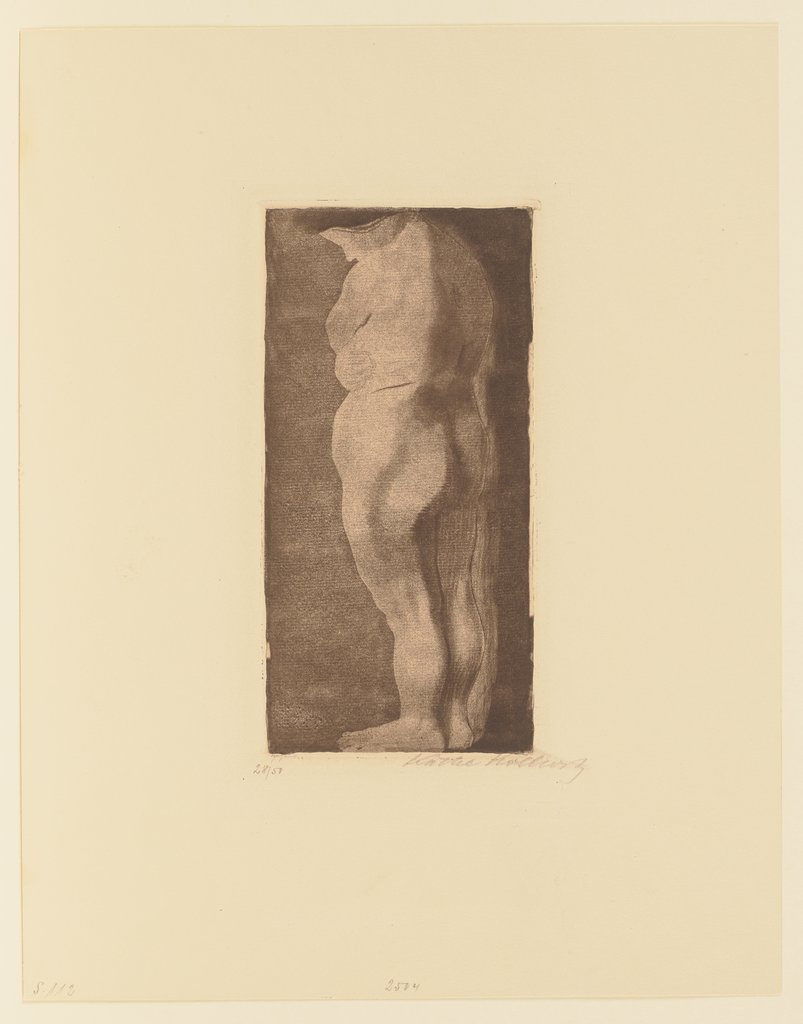 Female Nude, Käthe Kollwitz