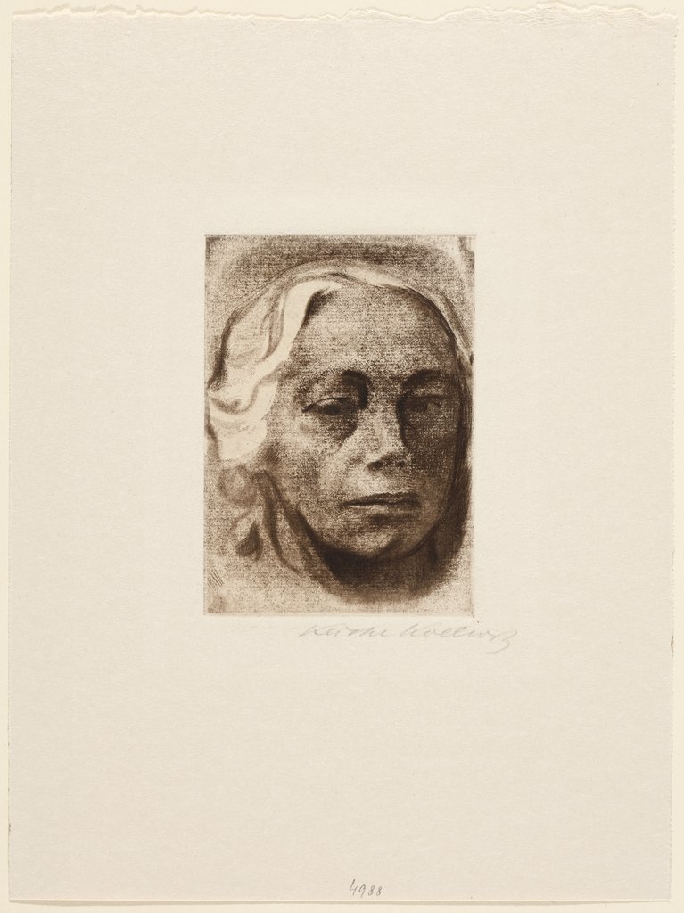 Selbstbildnis, Käthe Kollwitz