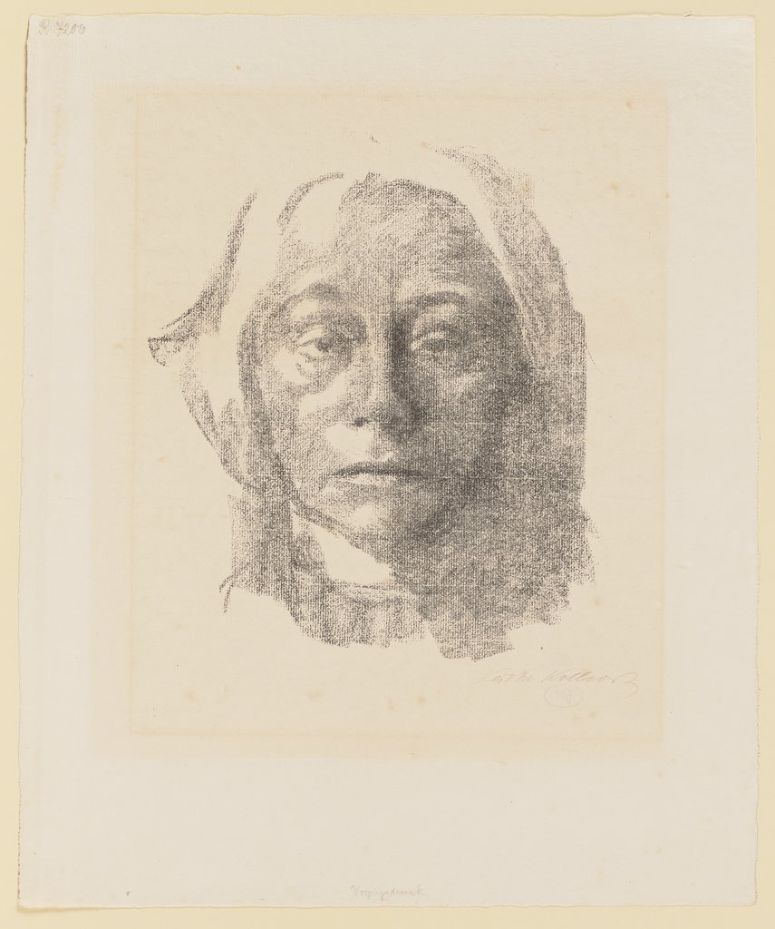 Self-Portrait, Käthe Kollwitz