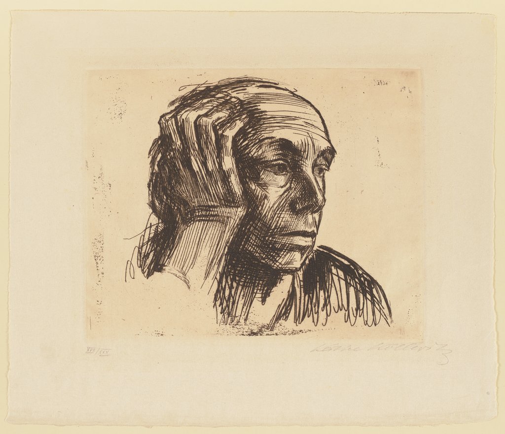 Selbstbildnis, Käthe Kollwitz